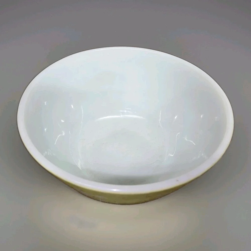 Vintage Pyrex Spring Blossom Crazy Daisy Green Mixing Bowls 401 402 403